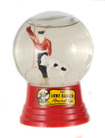 "THE LONE RANGER ROUND UP" SNOW GLOBE.