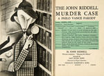 “THE JOHN RIDDELL MURDER CASE” BOOK WITH GREAT SECRET MURDER MYSTERY FEATURE.