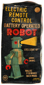 “SMOKING SPACE MAN/ELECTRIC REMOTE CONTROL ROBOT” EMPTY BOXES.