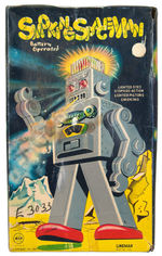 “SMOKING SPACE MAN/ELECTRIC REMOTE CONTROL ROBOT” EMPTY BOXES.