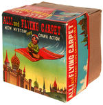 “ALLI AND FLYING CARPET” CRANK-ACTION TOY EMPTY BOX.