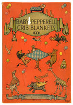 BOXED “BABY PEPPERELL CRIB BLANKET” WITH TONY SARG ART.