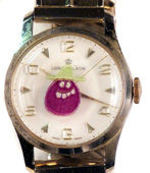 "FUNNY FACE" CONTEST PRIZE WRISTWATCH.