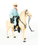 "THE LONE RANGER"/CLAYTON MOORE FULL SIZE HARTLAND FIGURE.