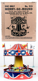 "MERRY-GO-ROUND" BOXED WINDUP.