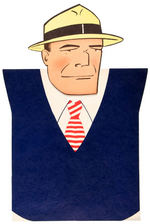 "MOTOROLA PRESENTS DICK TRACY" GIVE-AWAY COMIC/DIE-CUT COSTUME/BOOKLET.