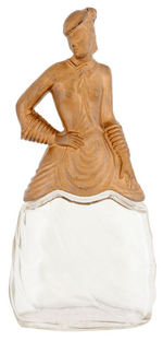 GONE WITH THE WIND SCARLETT O'HARA PINAUD FIGURAL PERFUME BOTTLE.