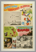 WALT DISNEY FILMS MEXICAN LOBBY CARDS.