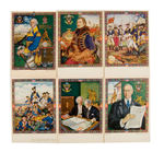 ARTHUR SZYK 1939 POSTCARDS "PICTURES FROM THE GLORIOUS DAYS OF THE POLISH AMERICAN FRATERNITY."