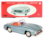 "BANDAI MERCEDES-BENZ 300 SL CONVERTIBLE" BOXED FRICTION CAR.