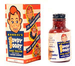 "KUNKEL'S HOWDY DOODY SHOE POLISH" FULL CASE.