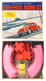 "MYSTERY ACTION STEER-O-MATIC ROADWAY SET" W/VW.