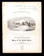 "THE HARRISON SONG" WILLIAM HENRY HARRISON SHEET MUSIC.