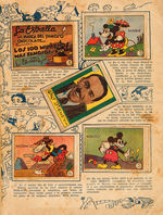 WALT DISNEY AND COMIC CHARACTER COMPLETE CUBAN CARD ALBUM.