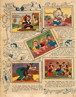 WALT DISNEY AND COMIC CHARACTER COMPLETE CUBAN CARD ALBUM.