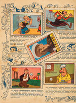 WALT DISNEY AND COMIC CHARACTER COMPLETE CUBAN CARD ALBUM.