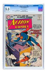 ACTION COMICS CGC LOT OF THREE.