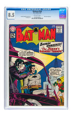 BATMAN #148 JUNE 1962 CGC 8.5 OFF-WHITE PAGES.