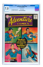 ADVENTURE COMICS CGC LOT OF TWO.