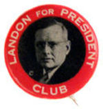 "LANDON FOR PRESIDENT CLUB."