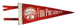 "HARRY TRUMAN FOR PRESIDENT" FELT PENNANT.