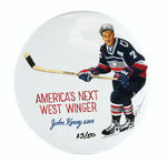 "AMERICA'S NEXT WEST WINGER JOHN KERRY 2004" LIMITED EDITION 2.25" BUTTON.