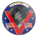 LOVED ONE CUSTOM MADE VICTORY 2-1/8" BUTTON.