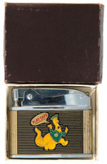 “DRIVE WITH CARE AND BUY SINCLAIR” GASOLINE BOXED LIGHTER.