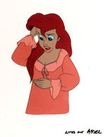 ARIEL FROM THE LITTLE MERMAID MODEL CEL.