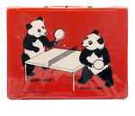 “HSING-HSING & LING-LING” CHINESE PANDAS VINYL LUNCH BOX..