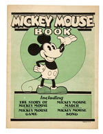 RARELY SEEN FIRST PRINTING OF THE FIRST MICKEY MOUSE BOOK.