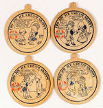 "SKIPPY" ICE CREAM LIDS.