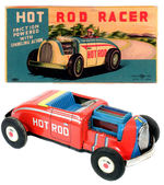 BOXED "HOT ROD FRICTION RACER WITH SPARKLING ACTION."