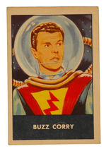 "BUZZ CORRY" KEY CARD FROM SPACE PATROL SET.