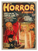 "HORROR STORIES" PULP.