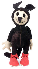 KRAZY KAT CLOTH SQUEAKER DOLL.