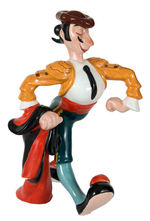 MATADOR FROM FERDINAND EXCEPTIONAL CERAMIC FIGURINE BY ZACCAGNINI.