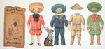 "BUSTER BROWN & TIGE" PAPERDOLL WITH ENVELOPE.