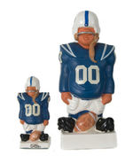 BALTIMORE COLTS CERAMIC BANK/MINI STATUE BY FRED KAIL.