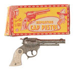 "RED RANGER DIE-CAST CAP PISTOL" BOXED.