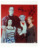 THE MUNSTERS AUTOGRAPH LOT.