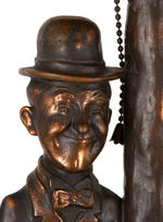 "STAN LAUREL" FIGURAL LAMP.