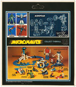 "MICRONAUTS" MEGO SPACE GLIDER, TIME TRAVELER AND ACROYEAR TRIO.