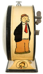 “POPEYE” ALARM CLOCK.