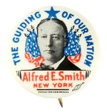 RARE SMITH REBUS BUTTON "THE GUIDING (STAR) OF OUR NATION."