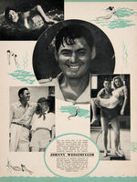 JOHNNY WEISSMULLER SIGNED “WATERCADE OF 1950” PROGRAM.