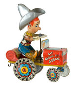 "RODEO JOE" WIND-UP ECCENTRIC CAR.