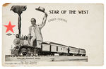 BRYAN "STAR OF THE WEST" POSTCARD C. 1907.