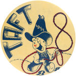 “TAFT 1951” BIG 4” HIGH SCHOOL GRADUATION BUTTON.