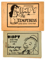 “WIMPY” LOT OF 11 8-PAGERS.